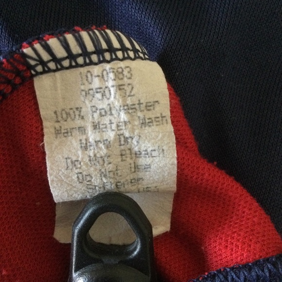 Performance Navy&Red 1/4 Zip Cycling Jersey Size: Medium - Picture 5 of 9